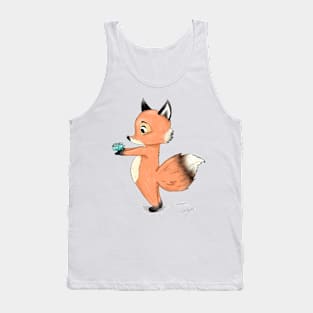 adorable foxy gentleman Tank Top